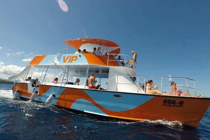 VIP Fascinating Boat Ride & Snorkeling at Sosua Bay - On the party catamaran: drinks, music, and the crew vibe