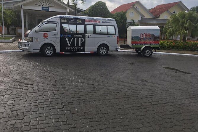 Wheelchair accessible van Puerto plata to ( POP) airport Roundtrip transfer - Pickup zones: Puerto Plata and Sosua, plus airport timing